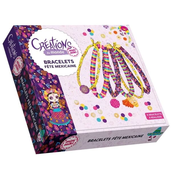 Bracelets fête Mexicaine : 6 bracelets à réaliser