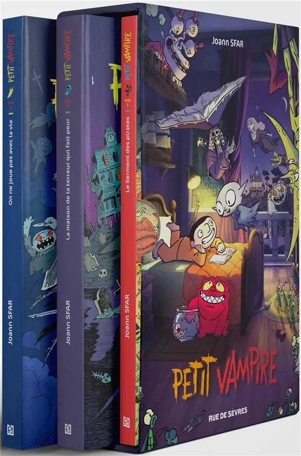Coffret en 3 volumes : Le serment des pirates ; La maison de la terreur qui fait : peur ; On ne joue p