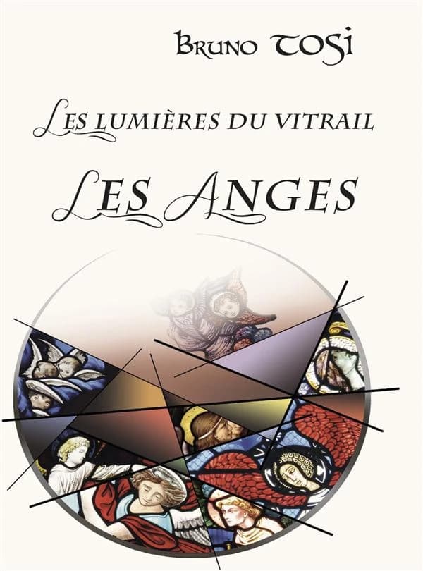Les lumieres du vitrail les anges