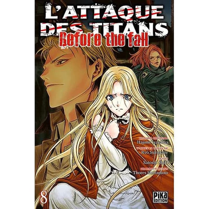L'attaque des titans : before the fall. 8