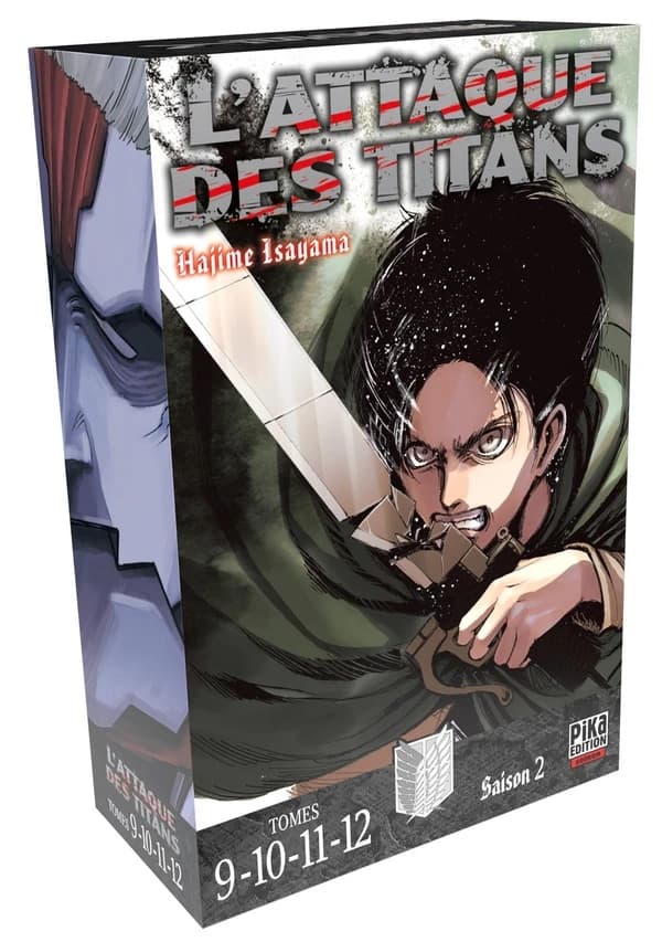 L'attaque des titans. Saison 2. Tomes 9 à 12
