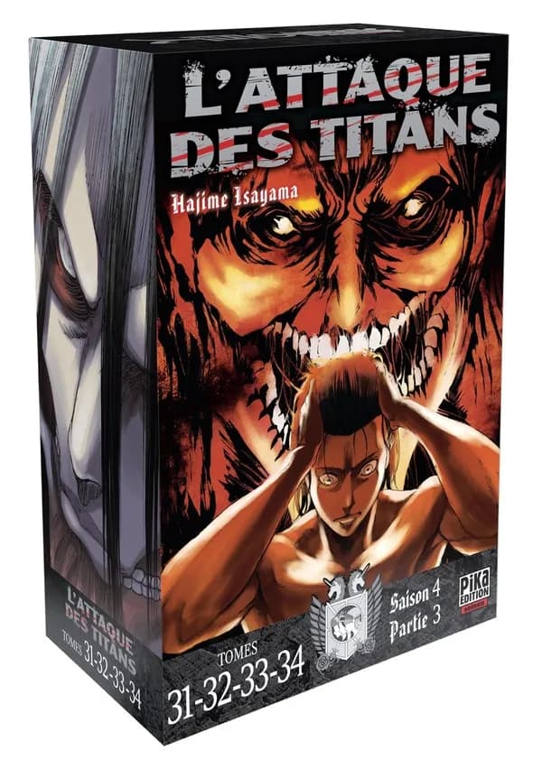 L'attaque des Titans. 31-32-33-34 (Saison 4 - Partie 3)