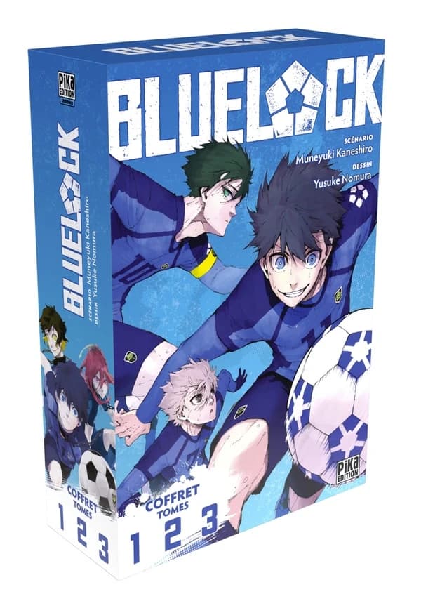 Blue lock : coffret Tomes 1 à 3