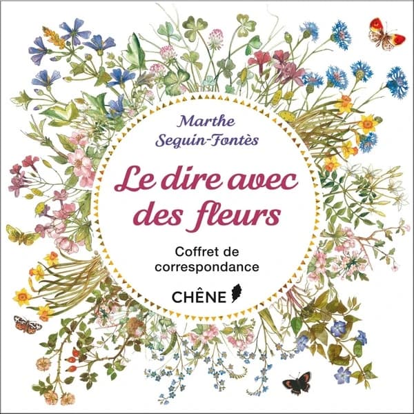 Le dire avec des fleurs ; coffret de correspondance