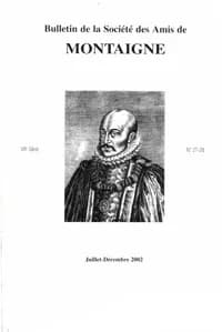 Bulletin de la société internationale des amis de Montaigne n.27