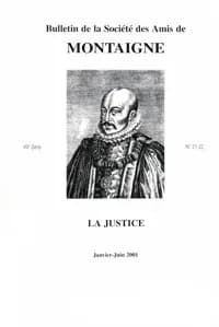 Bulletin de la société internationale des amis de Montaigne n.21