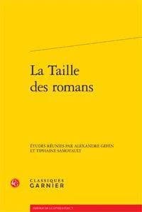 La taille des romans