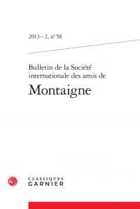 Bulletin de la société internationale des amis de Montaigne n.58 : t.58