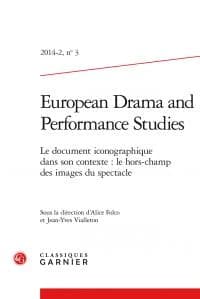 Le document iconographique dans son contexte : le hors-champ des images du spectacle