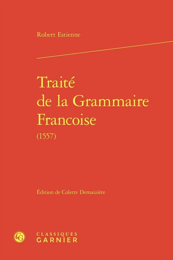 Traité de la grammaire francoise : 1557