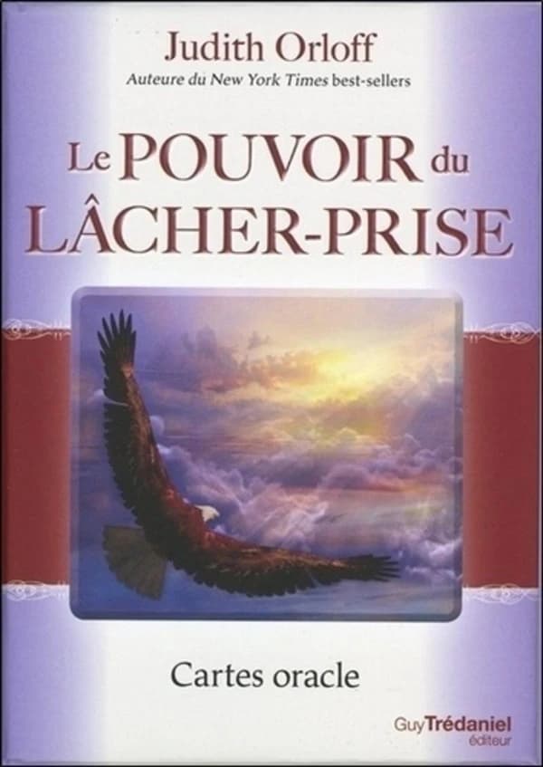 Le pouvoir du lâcher-prise ; coffret ; cartes oracle