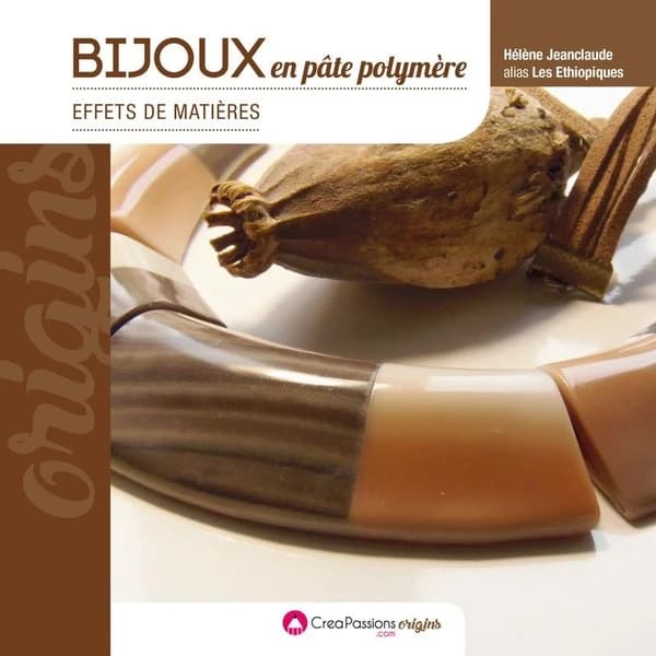 Bijoux en pâte polymère : effets de matière