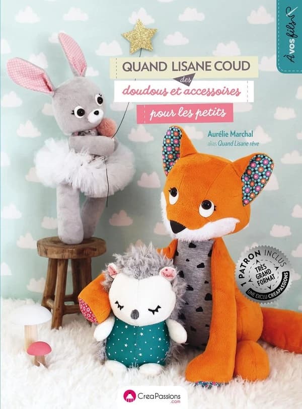 Quand Lisane coud : des doudous et accessoires pour les petits