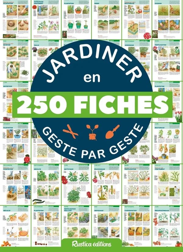 Jardiner en 250 fiches : geste par geste (6e éd.) [rédaction, Daniel Brochard]