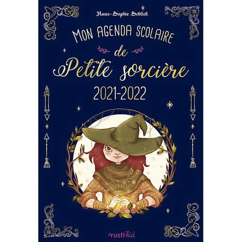 Mon agenda scolaire de petite sorcière