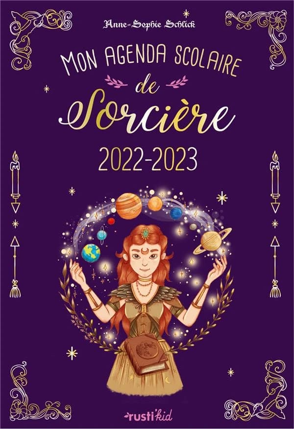 Mon agenda scolaire de sorcière (édition 2022