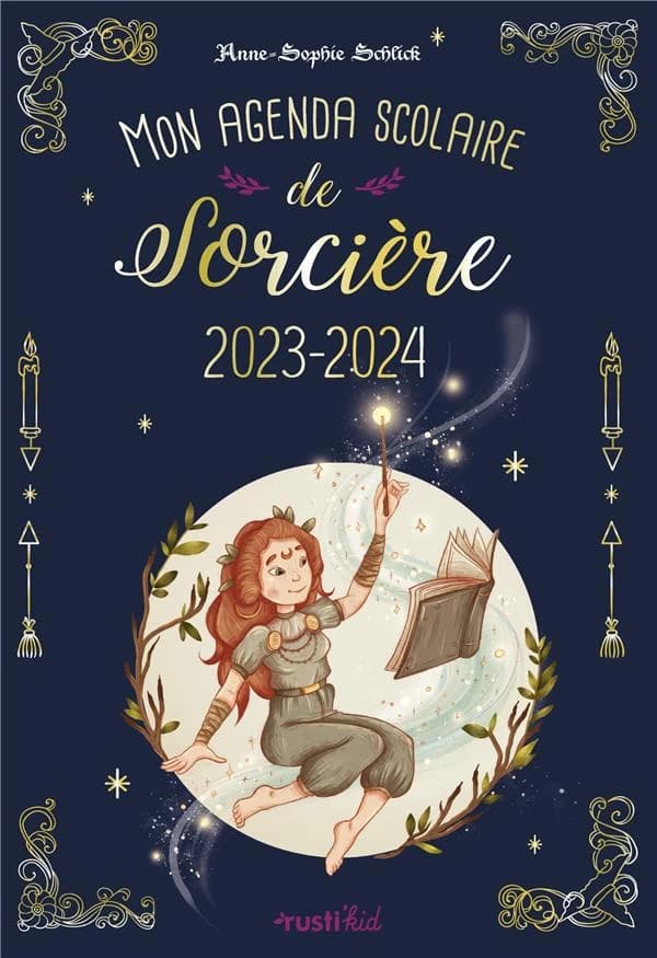 Mon agenda scolaire de sorcière
