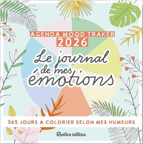 Agenda Mood tracker : Le journal de mes émotions (édition 2026)