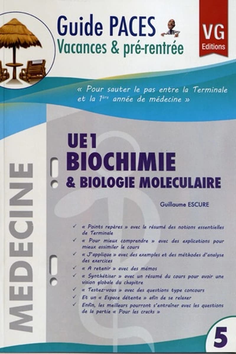 UE 1 Biochimie & Biologie moléculaire