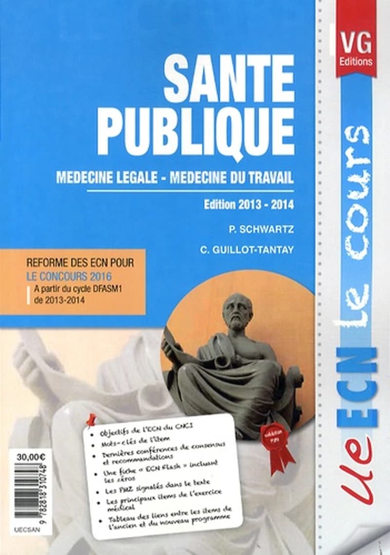 Santé publique  - Médecine légale ; médecine du travail