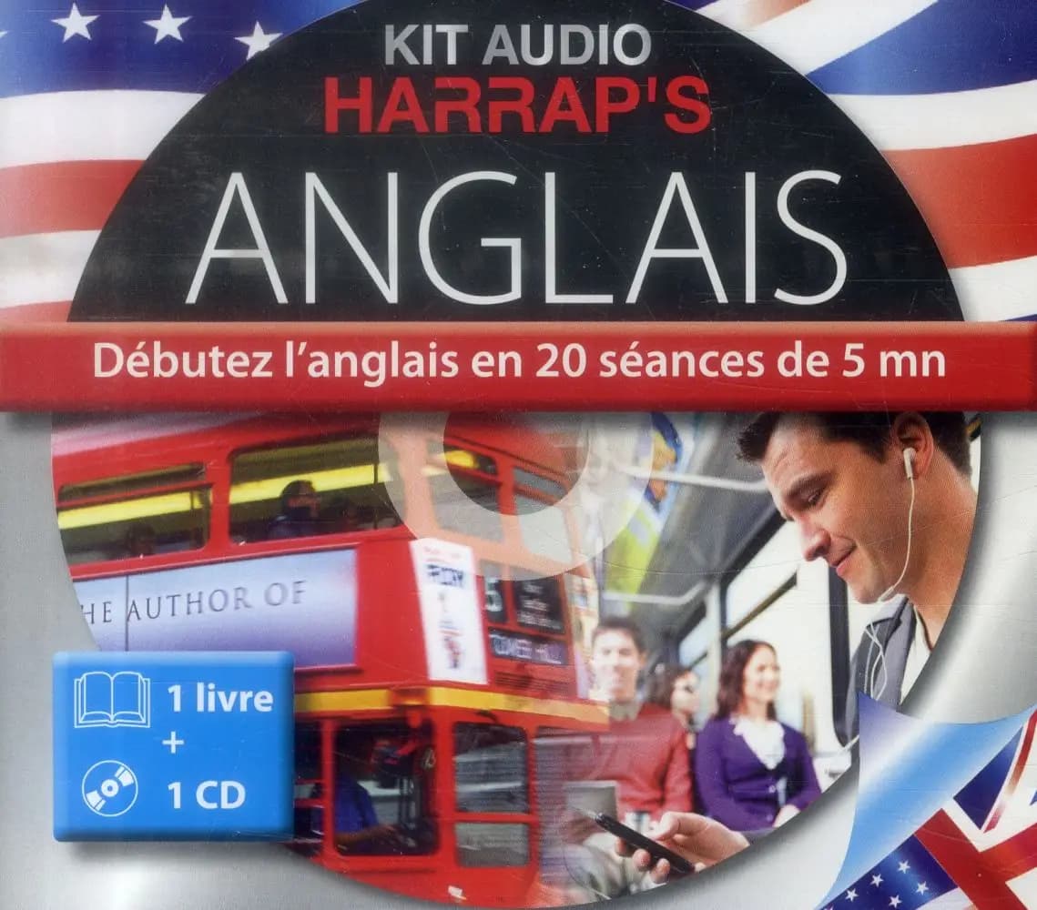 Kit audio anglais : débutez l'anglais en 20 séances de 5 mn
