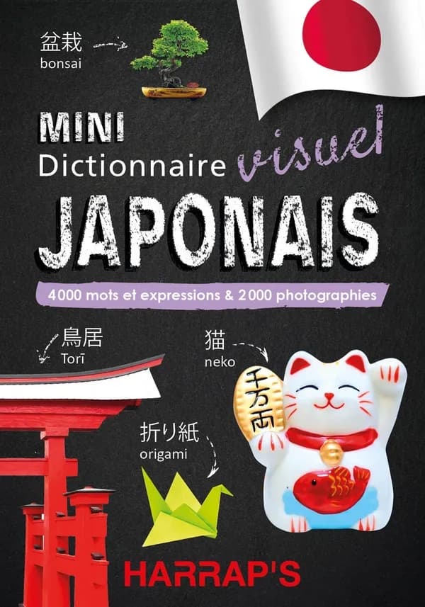 Mini dictionnaire visuel japonais : 4000 mots & expressions & 2000 photographies