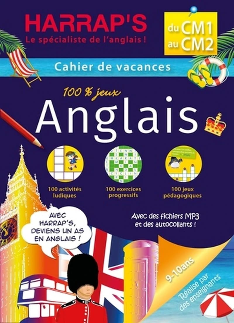 HARRAPS CAHIER DE VACANCES CM1