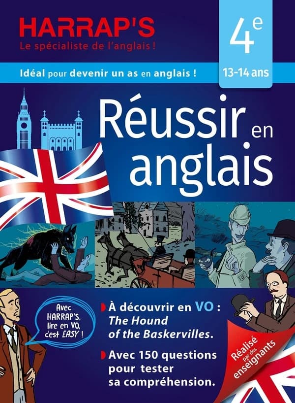 Harrap's Cahier de vacances : réussir en anglais ; 4e
