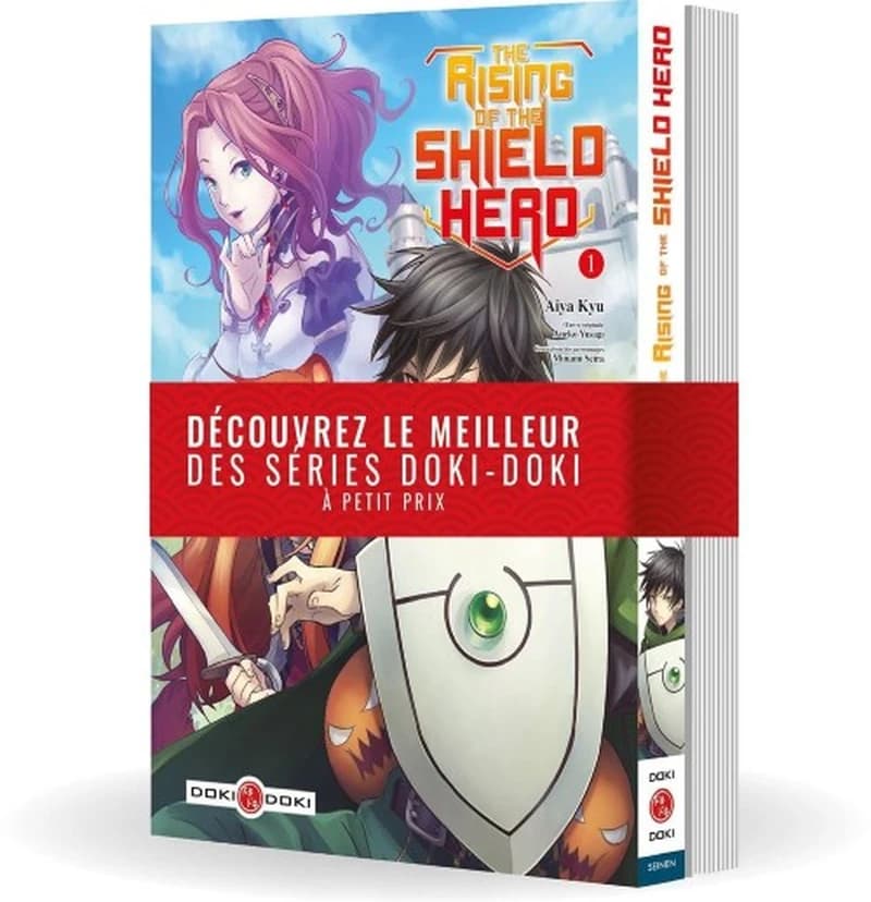 The Rising of the Shield Hero - Pack découverte en 2 volumes : Tomes 1 et 2 - Edition limitée