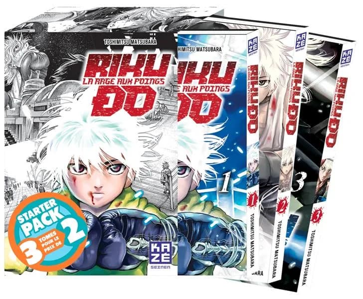 Riku-do : la rage aux poings. 1-3