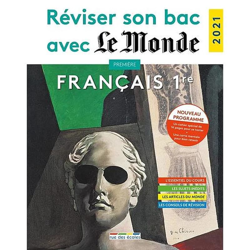 Réviser son bac avec Le Monde ; français ; 1re (édition 2021)