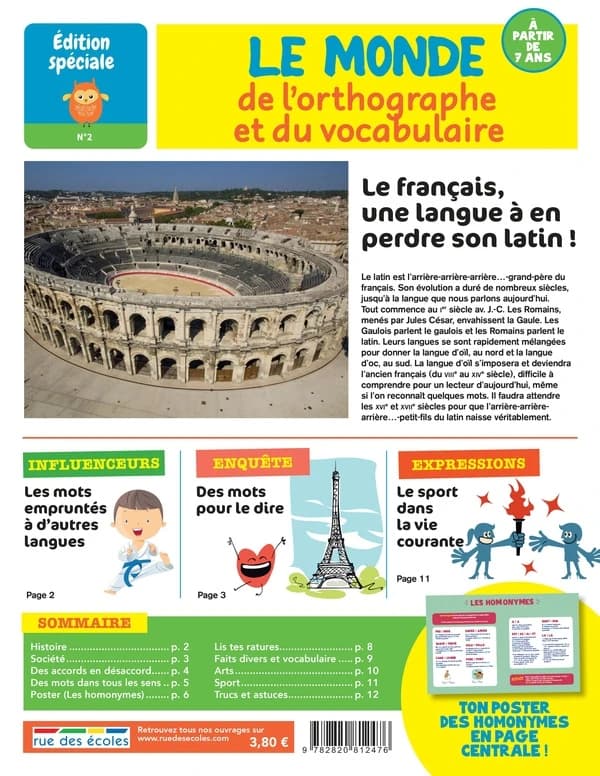 édition spéciale ; le monde de l'orthographe et du vocabulaire