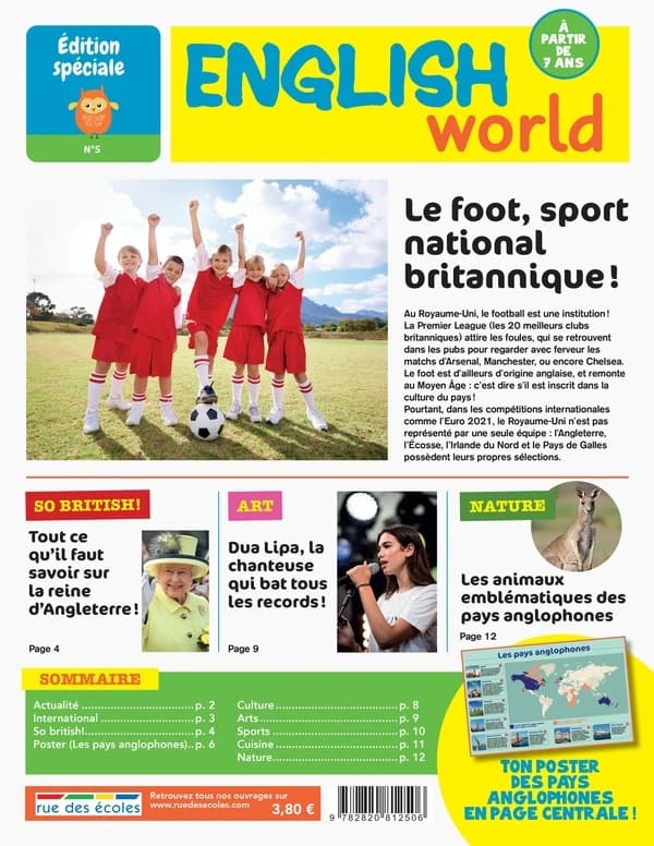 édition spéciale ; english world