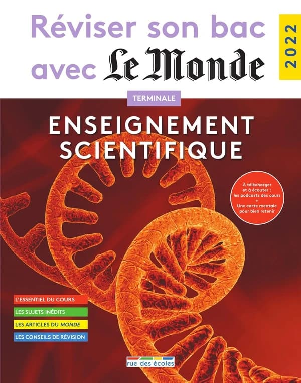 Réviser son bac avec Le Monde ; tronc commun, enseignement scientifique (édition 2022)