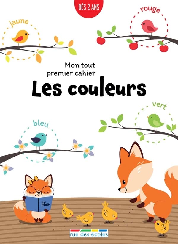 Mon tout premier cahier : les couleurs