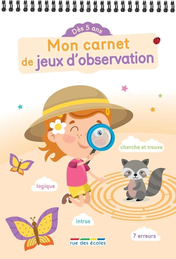 Mon carnet de jeux d'observation