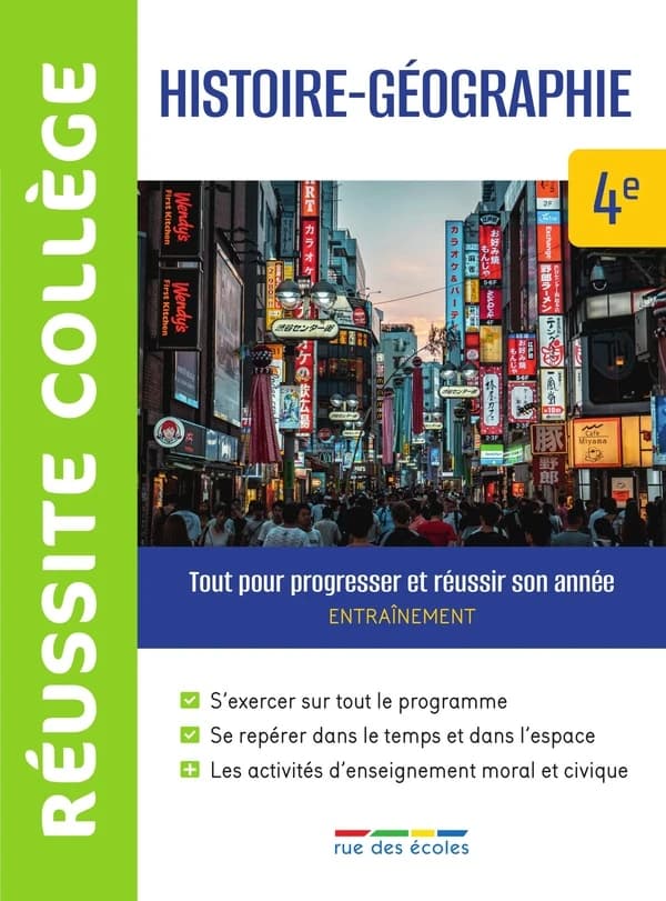 Réussite collège : histoire-géographie : 4e
