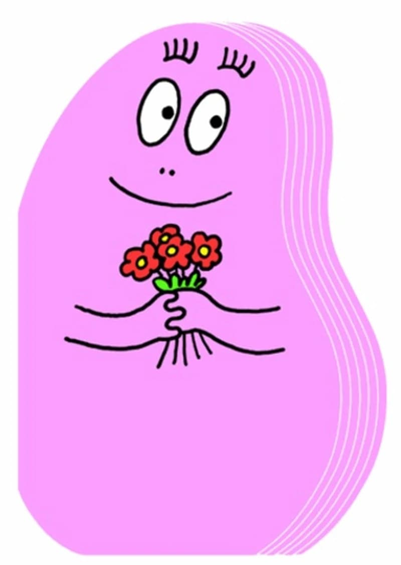 Mini-barbapapa carton