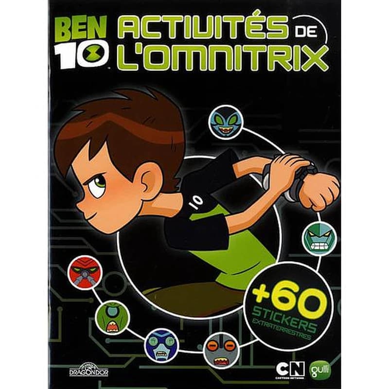 Ben 10, activités de l'omnitrix - Avec 60 stickers