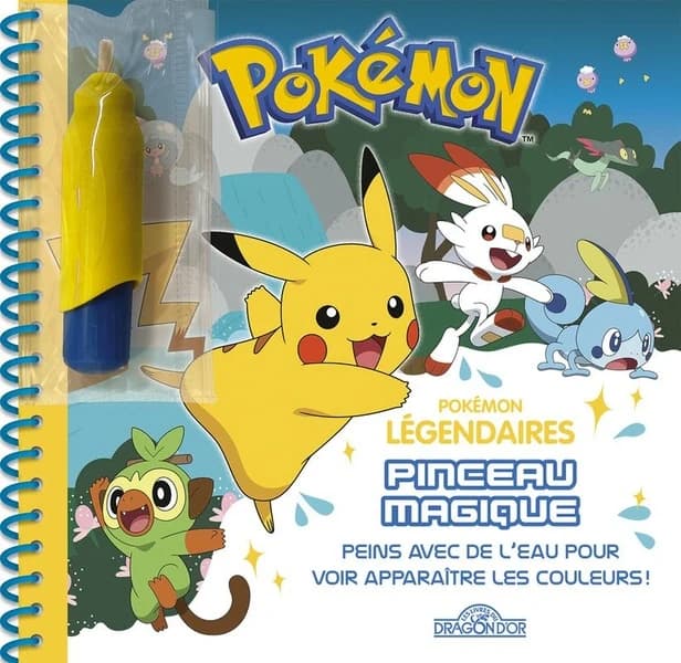 Pinceau magique Pokémon : Pokémon légendaires : [Album à colorier]