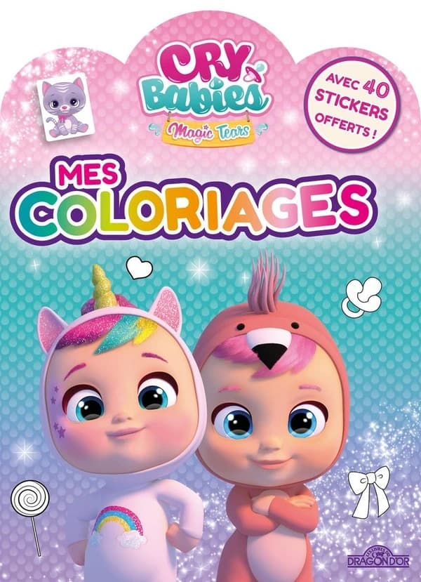 Mes coloriages : Cry Babies : [Album à colorier]