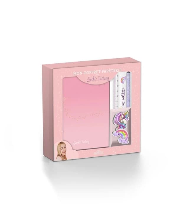 Mon coffret papeterie par Sophie Fantasy : Coffret avec accessoires