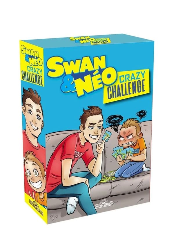 Swan et Néo : crazy challenge : jeu de cartes