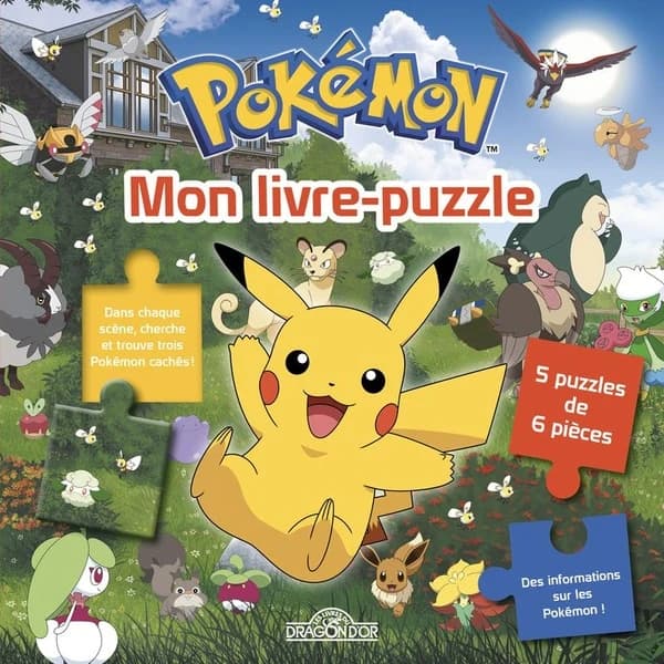 Pokémon : mon livre-puzzle