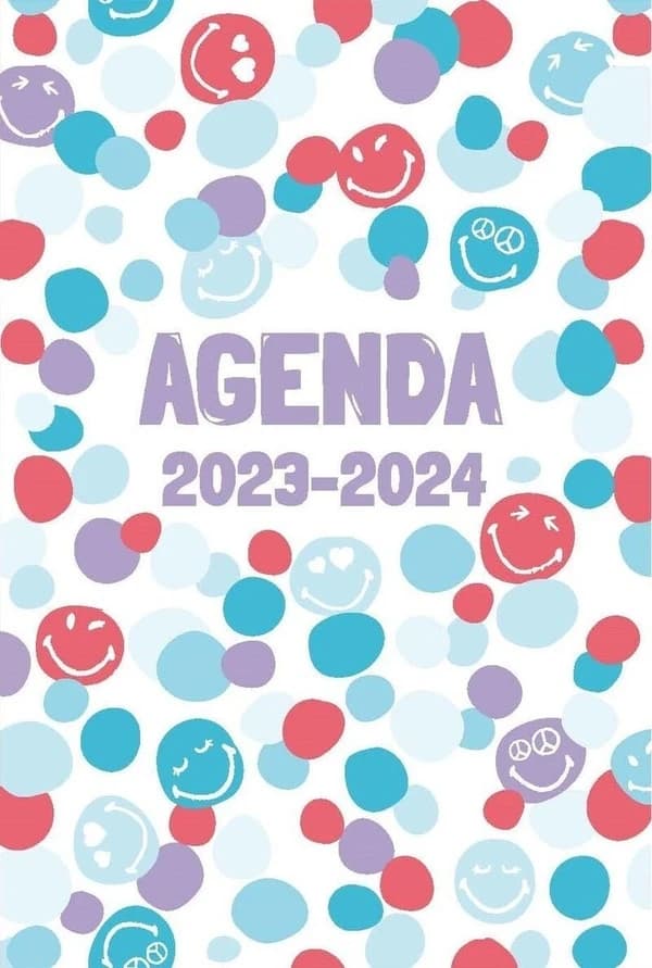 Agenda smiley back-to-school (édition 2023