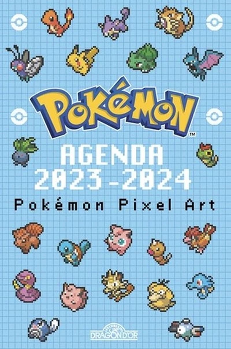 Agenda Pokémon Pixel Art