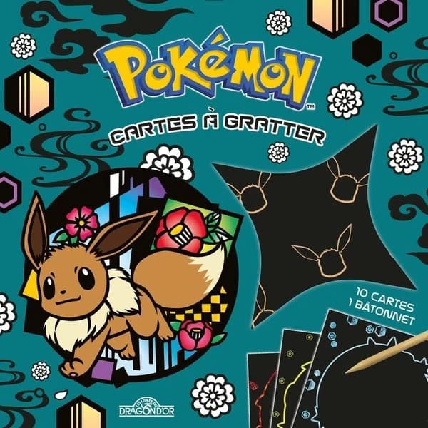 Pokémon : Cartes à gratter : Wagara : dès 6 ans : [Carte à gratter]