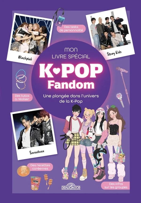Mon livre spécial K-pop fandom : une plongée dans l'univers de la K-pop