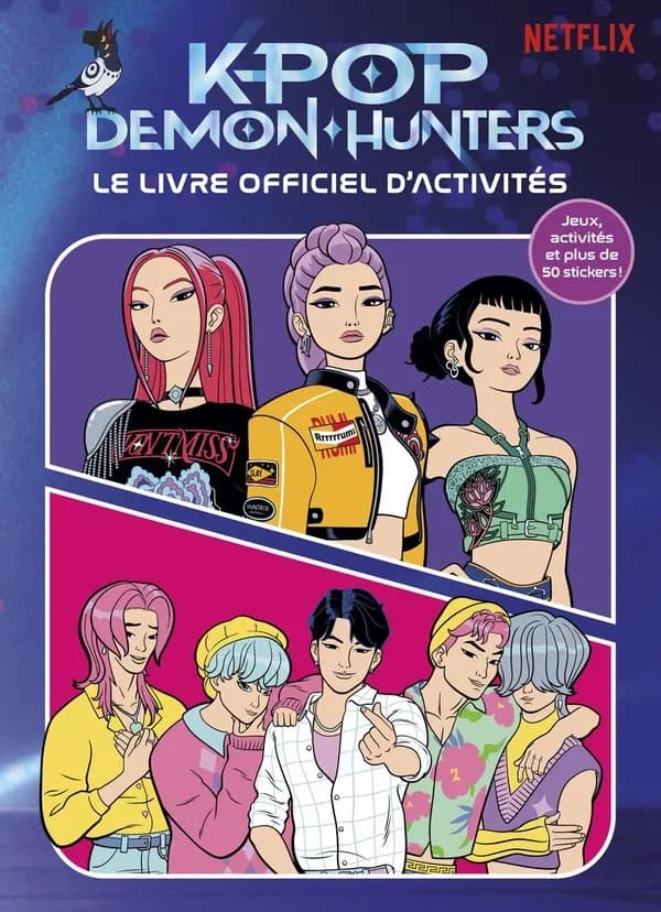 KPop Demon Hunters : Le livre officiel d'activités