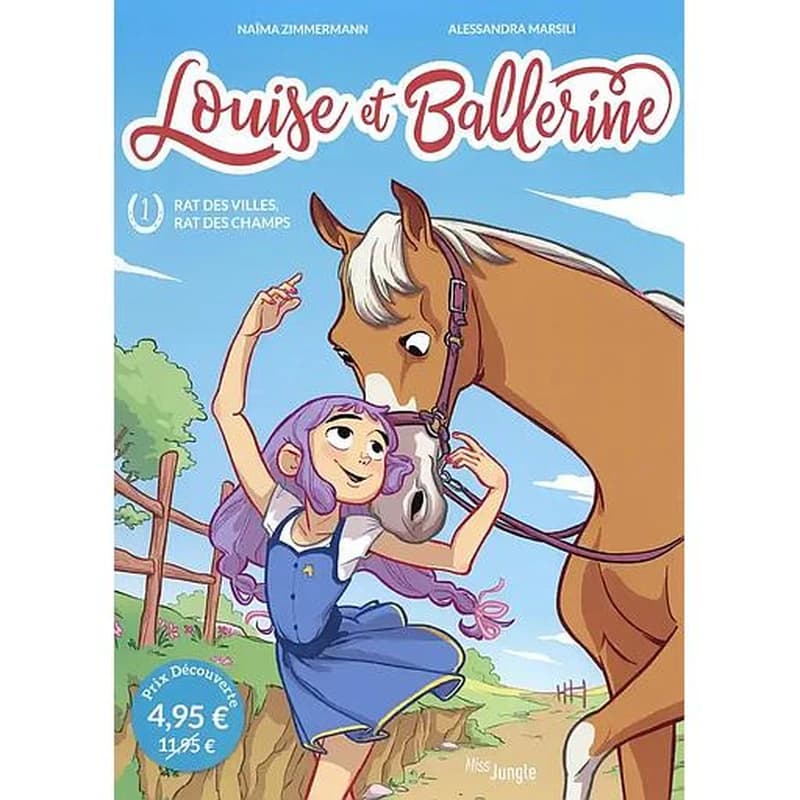 Louise et Ballerine Tome 1 : rat des villes, rat des champs